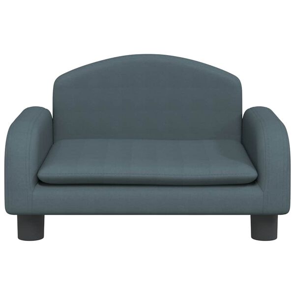 vidaXL Κρεβάτι Σκύλου Σκούρο Γκρι 50 x 40 x 30 εκ. Υφασμάτινο