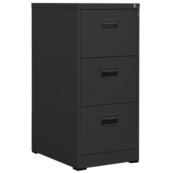 vidaXL Αρχειοθήκη Ανθρακί 46 x 62 x 102,5 εκ. από Ατσάλι
