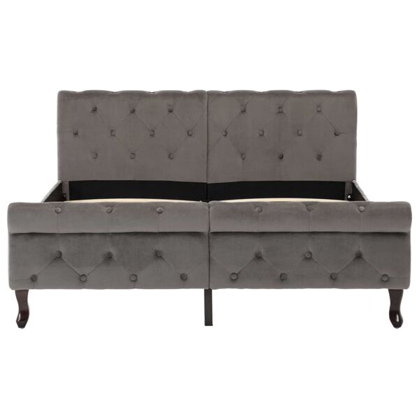 vidaXL &Pi;&lambda;&alpha;ί&sigma;&iota;&omicron; &Kappa;&rho;&epsilon;&beta;&alpha;&tau;&iota;&omicron;ύ &Gamma;&kappa;&rho;&iota; 140 x 200 &epsilon;&kappa;. &Beta;&epsilon;&lambda;&omicron;ύ&delta;&iota;&nu;&omicron;