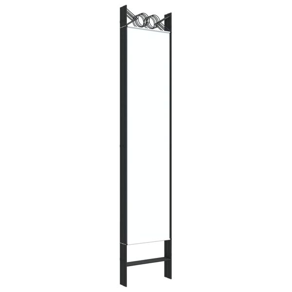 vidaXL Διαχωριστικό Δωματίου με 6 Πάνελ Λευκό 240x200 εκ. από Ύφασμα