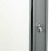 vidaXL Ντουλάπα δικτύου με αποθήκευση Γκρι 60 x 45 x 28 εκ Ατσάλι