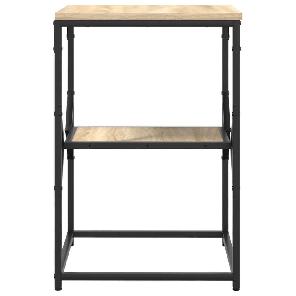 vidaXL Τραπεζάκι Πλευράς Sonoma Δρυς 41 x 40 x 60 εκ.