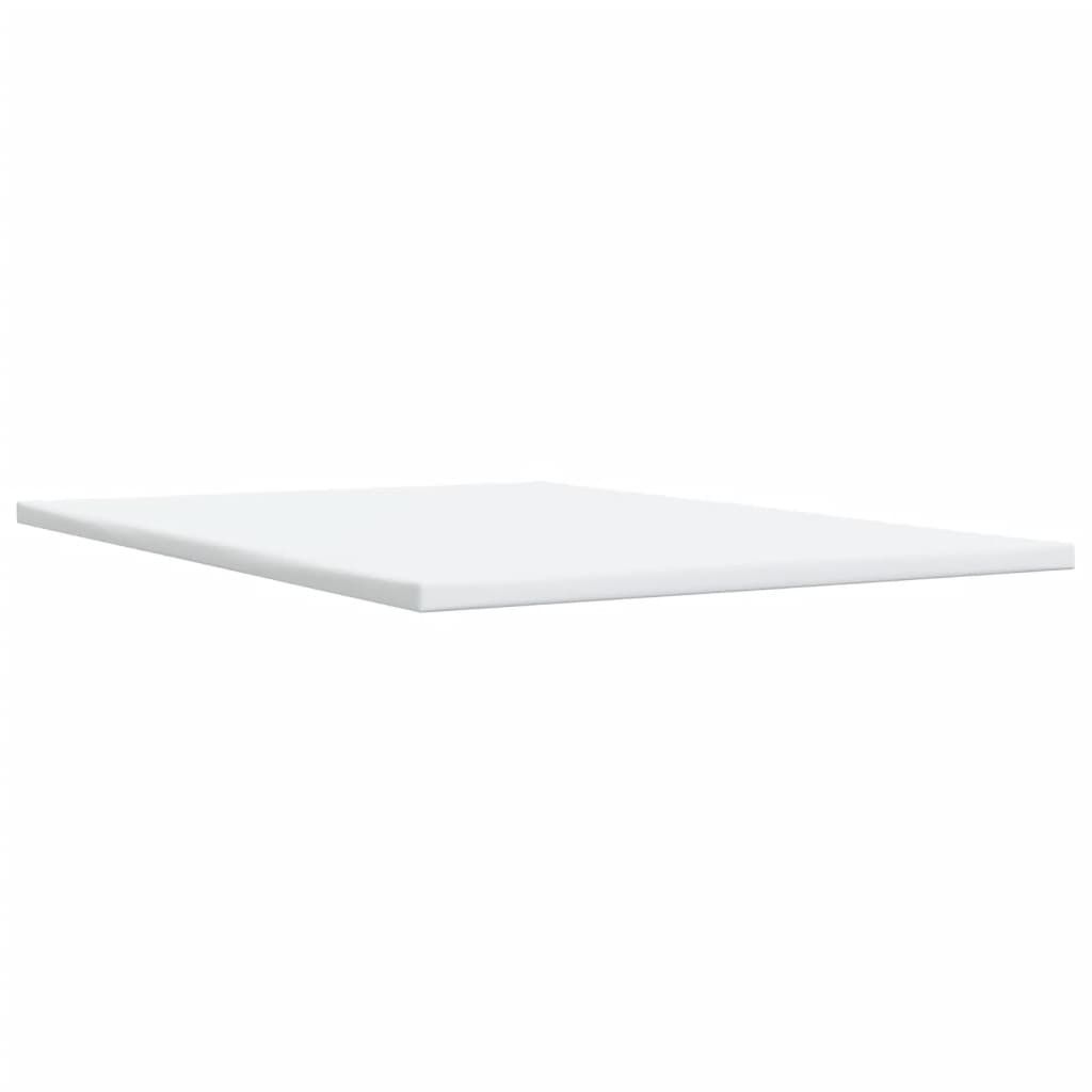 vidaXL Κρεβάτι Boxspring με Στρώμα Μαύρο 160x200εκ.από Συνθετικό Δέρμα
