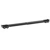 vidaXL Βάση πλυντηρίου ρούχων 2 pcs Μαύρο 72 x 5 x 4.5 εκ. Ατσάλι