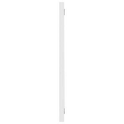 vidaXL Καθρέφτης Μπάνιου Λευκός 60 x 1,5 x 37 εκ. από Μοριοσανίδα