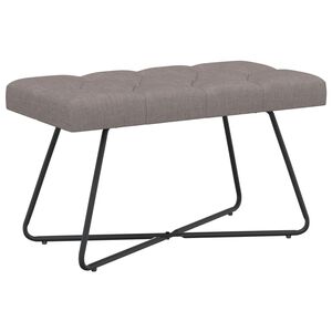 vidaXL &Pi;ά&gamma;&kappa;&omicron;&sigmaf; &mu;&epsilon; &kappa;&omicron;&upsilon;&mu;&pi;&omega;&tau;έ&sigmaf; &epsilon;&pi;&iota;&phi;ά&nu;&epsilon;&iota;&epsilon;&sigmaf; Taupe 80 x 40 x 46 &epsilon;&kappa;. Ύ&phi;&alpha;&sigma;&mu;&alpha;