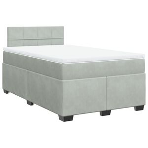 vidaXL &Kappa;&rho;&epsilon;&beta;ά&tau;&iota; Boxspring &mu;&epsilon; &Sigma;&tau;&rho;ώ&mu;&alpha; &Alpha;&nu;&omicron;&iota;&chi;&tau;ό &Gamma;&kappa;&rho;&iota; 120x190 &epsilon;&kappa;. &Beta;&epsilon;&lambda;&omicron;ύ&delta;&iota;&nu;&omicron;