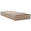 vidaXL Οθωμανικό κρεβάτι χωρίς στρώμα Cappucino 80x200 cm Faux Leather
