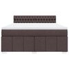 vidaXL &Kappa;&rho;&epsilon;&beta;ά&tau;&iota; Boxspring &mu;&epsilon; &Sigma;&tau;&rho;ώ&mu;&alpha; &Sigma;&kappa;&omicron;ύ&rho;&omicron; &Kappa;&alpha;&phi;έ 180x200 &epsilon;&kappa; &Upsilon;&phi;&alpha;&sigma;&mu;ά&tau;&iota;&nu;&omicron;