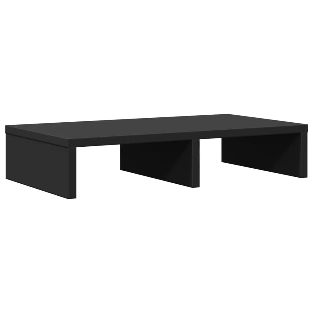 vidaXL Βάση Οθόνης Μαύρη 50x27x10 εκ. από Επεξεργασμένο Ξύλο