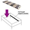 vidaXL Βάση κρεβατιού με λάμες Καφέ 70 x 190 cm Στερεό Ξύλο Μηλιάς