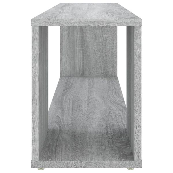 vidaXL Έπιπλο Τηλεόρασης Γκρι Sonoma 100x24x32 εκ. Επεξεργασμένο Ξύλο