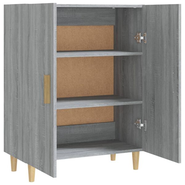 vidaXL Ντουλάπι Γκρι Sonoma 70 x 34 x 90 εκ. από Επεξεργασμένο Ξύλο