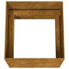 vidaXL Ζαρντινιέρα 40 x 41 x 40 εκ. από Ατσάλι Corten