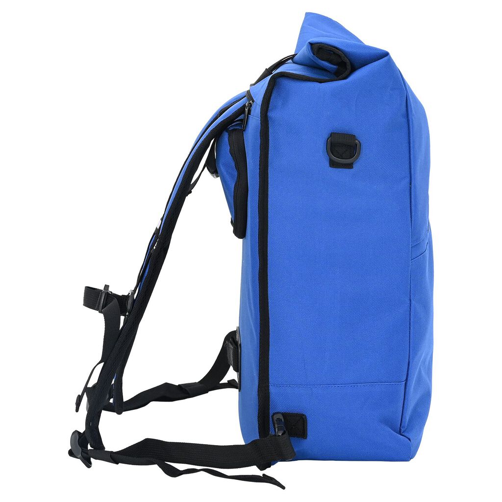 vidaXL Μπλε Τσάντα Στήριξης Ποδηλάτου 25 L 33x16x48 εκ