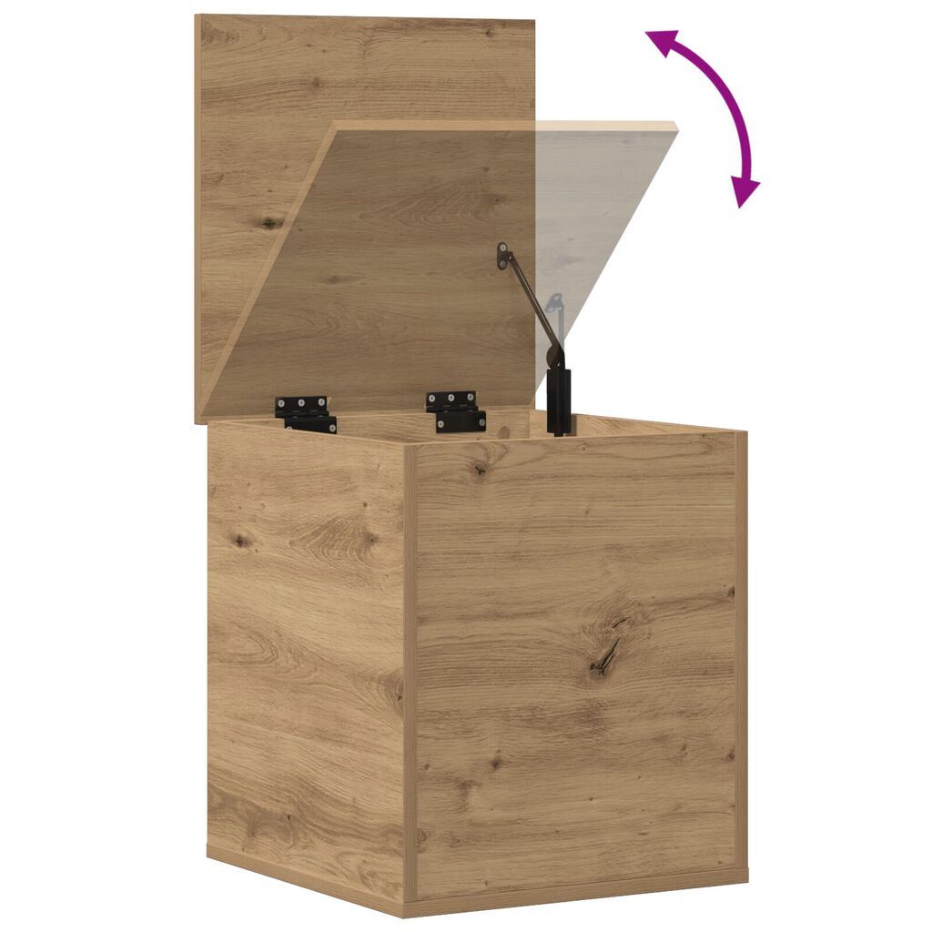 vidaXL Κουτί Αποθήκευσης Artisan Oak 40x42x46 εκ. Φτιαγμένο από Ξύλο
