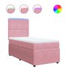 vidaXL &Kappa;&rho;&epsilon;&beta;ά&tau;&iota; Boxspring &mu;&epsilon; &Sigma;&tau;&rho;ώ&mu;&alpha; &Rho;&omicron;&zeta; 80 x 200 &epsilon;&kappa;. &Beta;&epsilon;&lambda;&omicron;ύ&delta;&iota;&nu;&omicron;