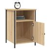 vidaXL Κομοδίνα 2 τεμ. Sonoma Δρυς 40x42x60 εκ. από Επεξεργασμένο Ξύλο