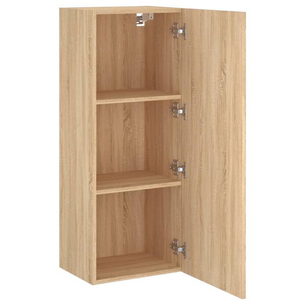 vidaXL Έπιπλο Τοίχου Τηλεόρασης Sonoma Δρυς 40,5x30x102 εκ. Επεξ. Ξύλο