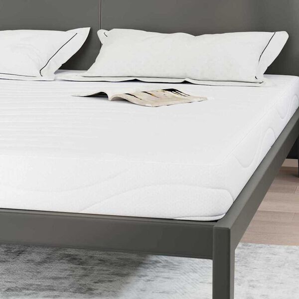vidaXL Στρώμα Λευκό 200 x 200 cm Pěna