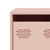 vidaXL Έπιπλο Τηλεόρασης Ροζ 68x50x43,5 εκ. Χάλυβας Ψυχρής Έλασης