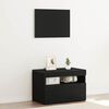 vidaXL Ντουλάπι TV Μαύρο 60 x 35 x 40 εκ. Επεξεργασμένο ξύλο