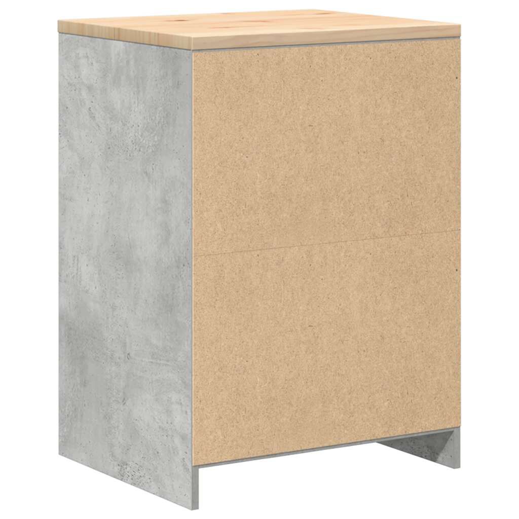 vidaXL ντουλάπι αποθήκευσης γκαράζ 60x51x85 εκ μασίφ ξύλο πεύκο