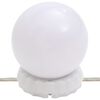 vidaXL Μπουντουάρ με LED Μαύρο 100x40x130 εκ.