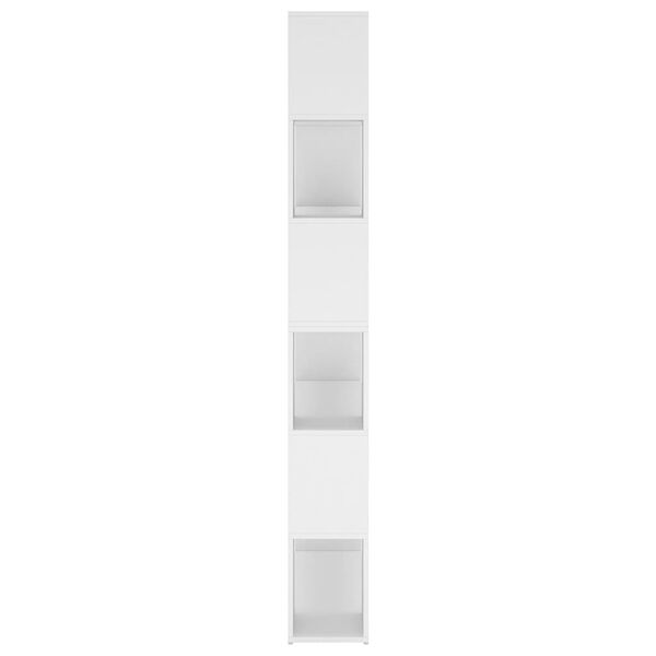 vidaXL Βιβλιοθήκη/Διαχωριστικό Χώρου Λευκό 100 x 24 x 188 εκ.