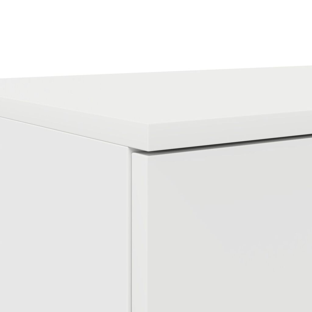 vidaXL Κιβώτια Κρεβατιών Λευκού Χρώματος 100x36,5x16,5 εκ. Φτιαγμένα από Ξύλο