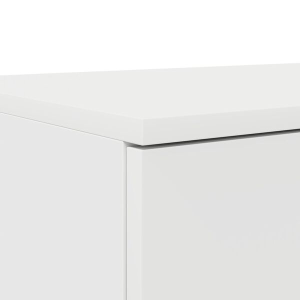 vidaXL Κιβώτια Κρεβατιών Λευκού Χρώματος 100x36,5x16,5 εκ. Φτιαγμένα από Ξύλο