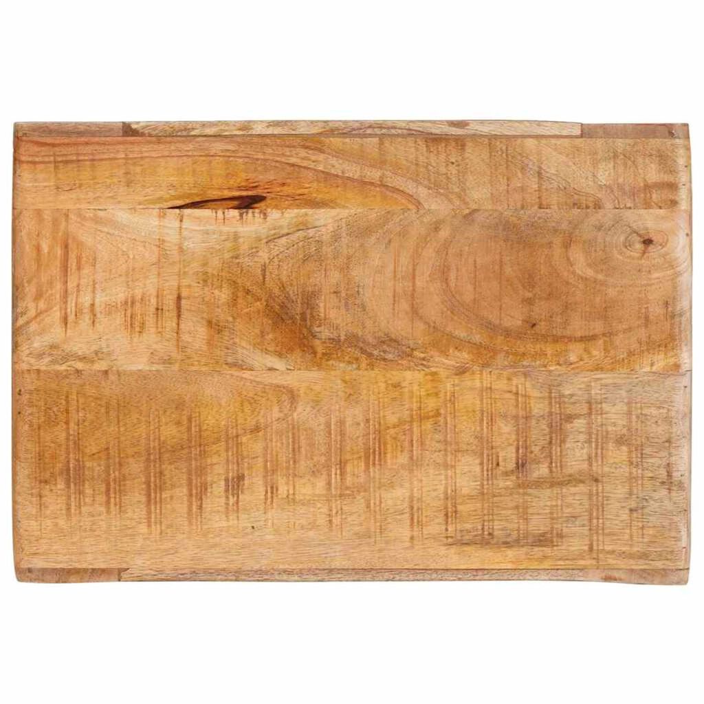 vidaXL Ράφι Κρασιού Επιτοίχιο Καφέ 44 x 30 x 35 εκ. Μασίφ ξύλο μάνγκο