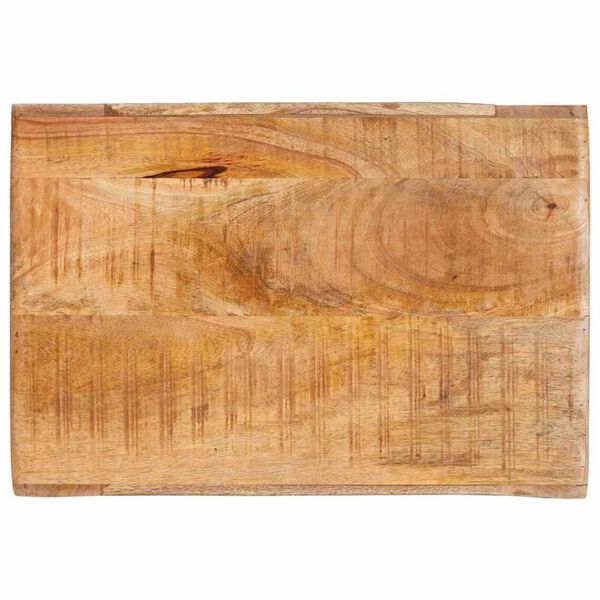 vidaXL Ράφι Κρασιού Επιτοίχιο Καφέ 44 x 30 x 35 εκ. Μασίφ ξύλο μάνγκο