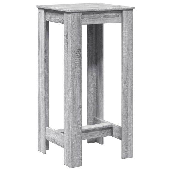 vidaXL Τραπέζι Κονσόλα Γκρι Sonoma 51x50x103,5 εκ. από Επεξεργ. Ξύλο