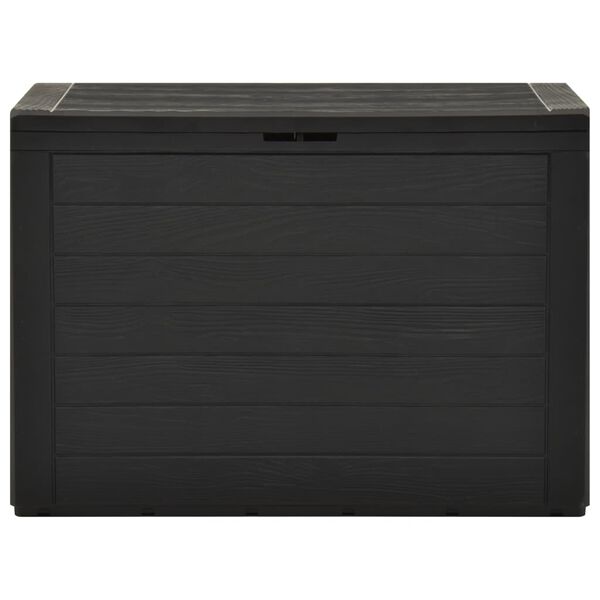 vidaXL Μπαούλο Αποθήκευσης Κήπου Ανθρακί 78 x 44 x 55 εκ.
