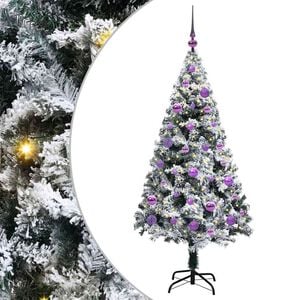 vidaXL &Tau;&epsilon;&chi;&nu;&eta;&tau;ό &Chi;&rho;&iota;&sigma;&tau;&omicron;&upsilon;&gamma;&epsilon;&nu;&nu;&iota;ά&tau;&iota;&kappa;&omicron; &Delta;έ&nu;&tau;&rho;&omicron; &mu;&epsilon; 150 LED &Lambda;&epsilon;&upsilon;&kappa;ό 150 cm