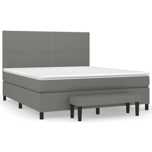 vidaXL &Kappa;&rho;&epsilon;&beta;ά&tau;&iota; Boxspring &mu;&epsilon; &Sigma;&tau;&rho;ώ&mu;&alpha; &Sigma;&kappa;&omicron;ύ&rho;&omicron; &Gamma;&kappa;&rho;&iota; 180x200 &epsilon;&kappa; &Upsilon;&phi;&alpha;&sigma;&mu;ά&tau;&iota;&nu;