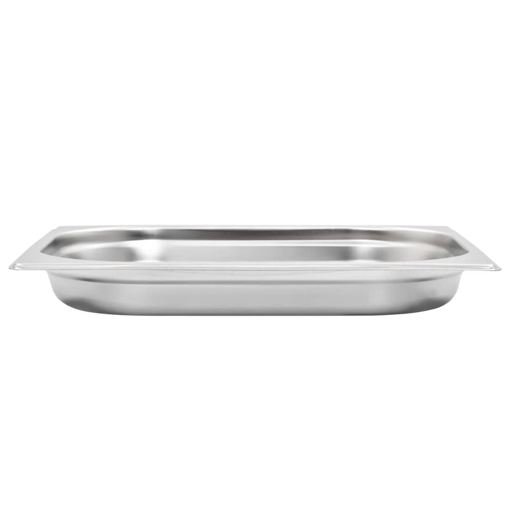 vidaXL Λεκάνες Gastronorm 8 τεμ. GN 1/2 40 χιλ. από Ανοξείδωτο Ατσάλι