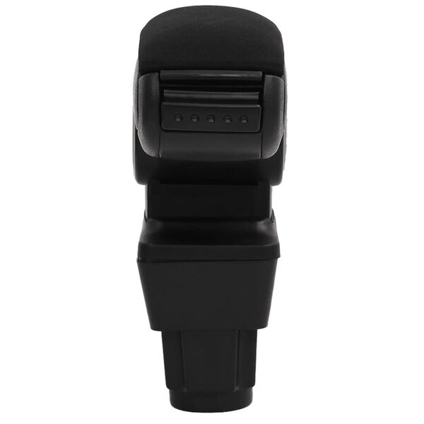 vidaXL Τεμπέλης Αυτοκινήτου Μαύρος 11 x 35 x (32-49) εκ. από ABS