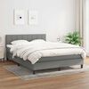 vidaXL &Kappa;&rho;&epsilon;&beta;ά&tau;&iota; Boxspring &mu;&epsilon; &Sigma;&tau;&rho;ώ&mu;&alpha; &Sigma;&kappa;&omicron;ύ&rho;&omicron; &Gamma;&kappa;&rho;&iota; 140x190 &epsilon;&kappa;. &Upsilon;&phi;&alpha;&sigma;&mu;ά&tau;&iota;&nu;&omicron;