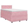 vidaXL &Kappa;&rho;&epsilon;&beta;ά&tau;&iota; box spring &mu;&epsilon; &sigma;&tau;&rho;ώ&mu;&alpha; &Rho;&omicron;&zeta; 120 x 190 cm &Beta;&epsilon;&lambda;&omicron;ύ&delta;&omicron;