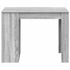 vidaXL Γραφείο με συρτάρι και ράφι Γκρι Sonoma 102x62x77,5 εκ.