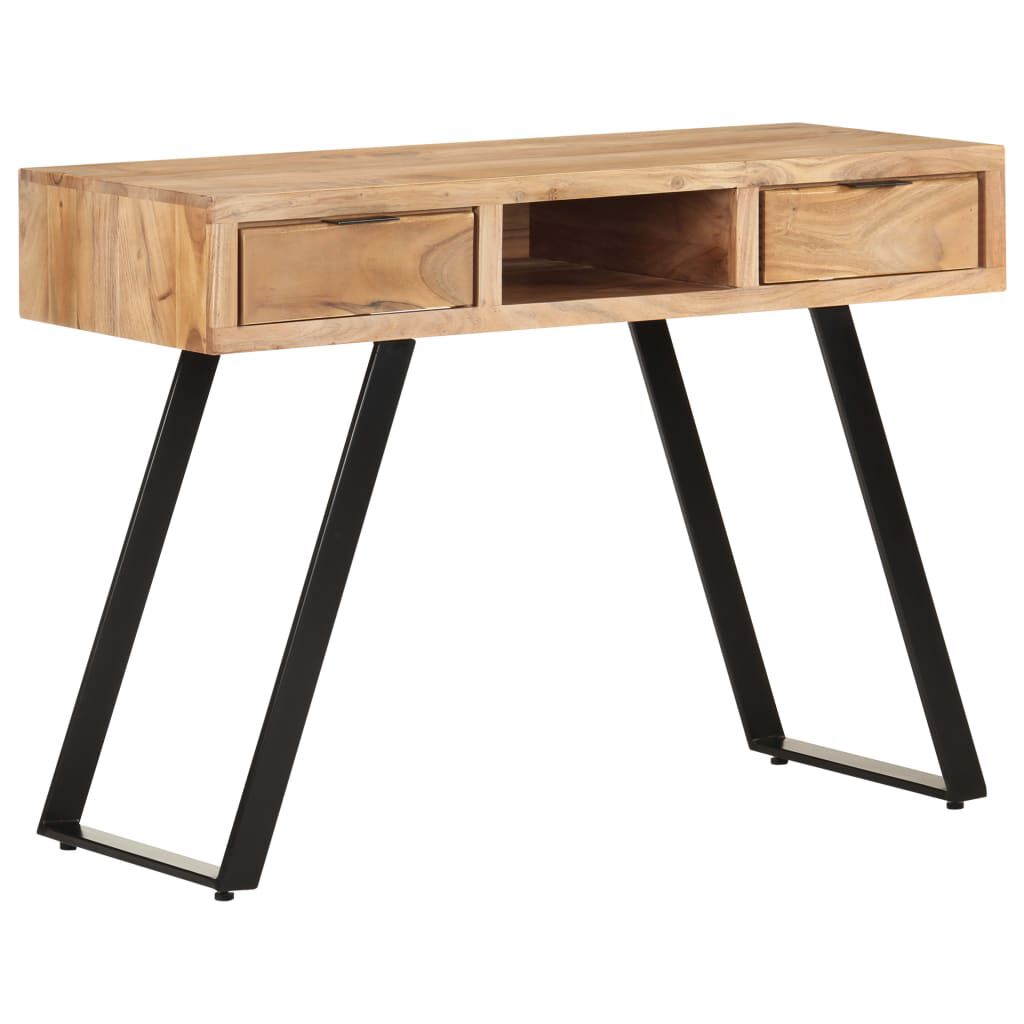 vidaXL Γραφείο Live Edge 107x45x79 εκ. από Μασίφ Ξύλο Ακακίας