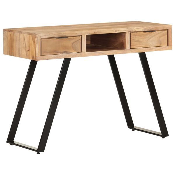 vidaXL Γραφείο Live Edge 107x45x79 εκ. από Μασίφ Ξύλο Ακακίας