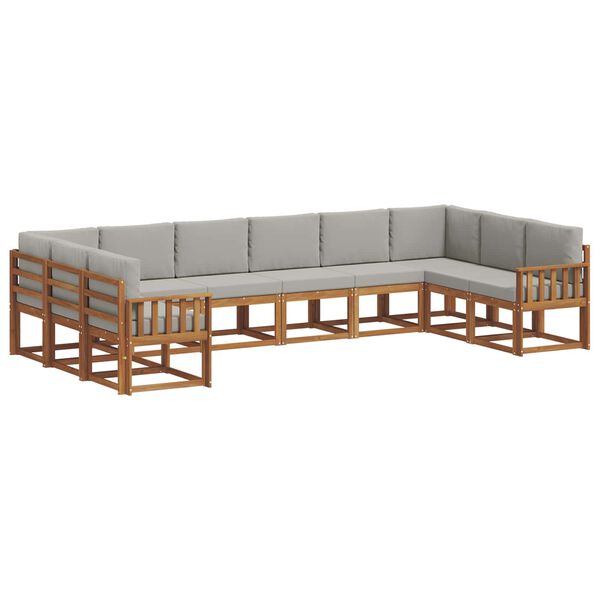 vidaXL &Sigma;&epsilon;&iota;&rho;ά &Kappa;&alpha;&nu;&alpha;&pi;έ &Epsilon;&xi;&omega;&tau;&epsilon;&rho;&iota;&kappa;&omicron;ύ 10 pcs &Phi;&upsilon;&sigma;&iota;&kappa;ό &kappa;&alpha;&iota; &Alpha;&nu;&omicron;&iota;&chi;&tau;ό &Gamma;&kappa;&rho;&iota;