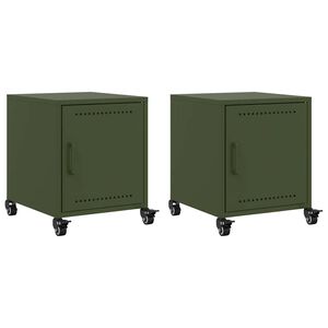 vidaXL &Kappa;&omicron;&mu;&omicron;&delta;ί&nu;&alpha; 2 &tau;&epsilon;&mu;. &Pi;&rho;ά&sigma;&iota;&nu;&omicron; &Lambda;&alpha;&delta;ί 36x39x43,5 &epsilon;&kappa;. &alpha;&pi;ό &Chi;ά&lambda;&upsilon;&beta;&alpha;
