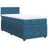 vidaXL &Kappa;&rho;&epsilon;&beta;ά&tau;&iota; Boxspring &mu;&epsilon; &Sigma;&tau;&rho;ώ&mu;&alpha; &Mu;&pi;&lambda;&epsilon; 90x200 &epsilon;&kappa;. &Beta;&epsilon;&lambda;&omicron;ύ&delta;&iota;&nu;&omicron;