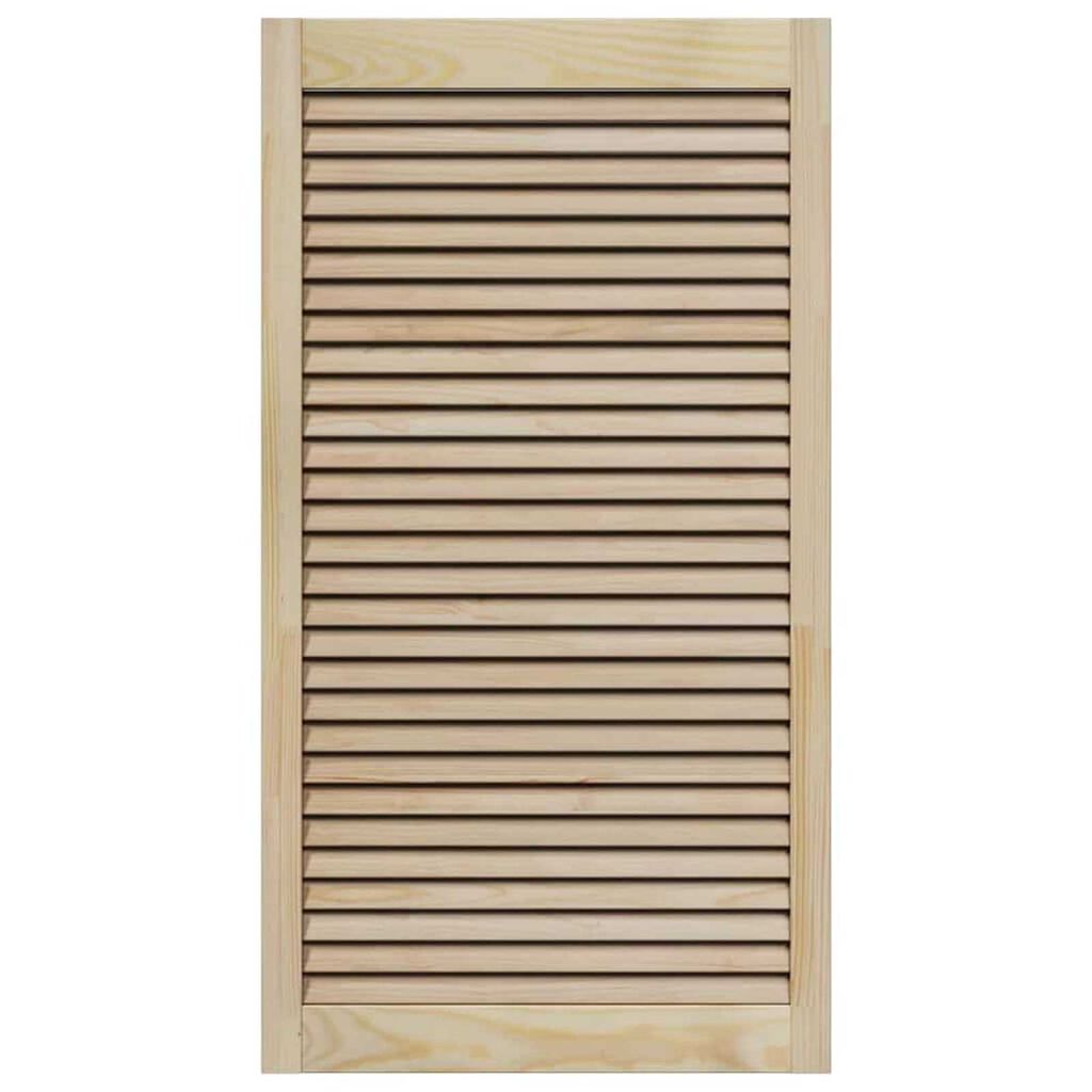 vidaXL Πόρτα Ντουλάπας με πόρτα 4 pcs Καφέ 110 x 2.1 x 59.5 εκ