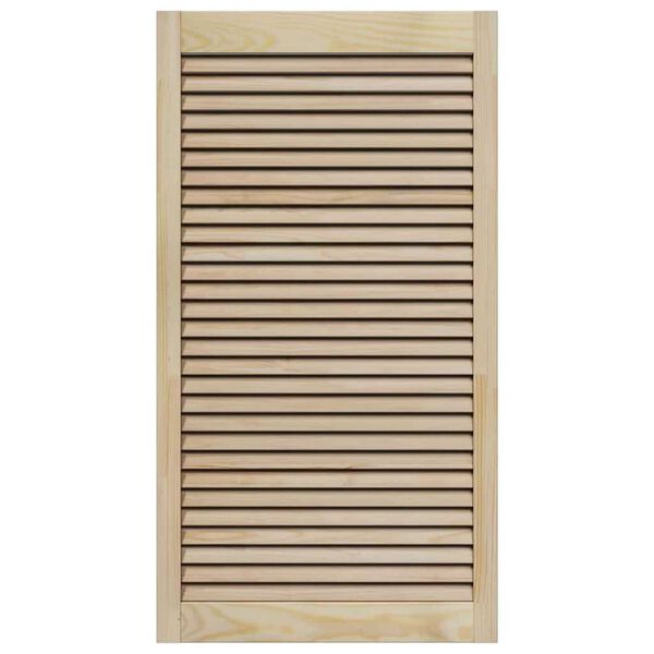 vidaXL Πόρτα Ντουλάπας με πόρτα 4 pcs Καφέ 110 x 2.1 x 59.5 εκ