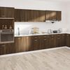 vidaXL Ντουλάπι με Συρτάρια "Lyon" Καφέ Δρυς 50x46x81,5 εκ. από Τεχνητό Ξύλο